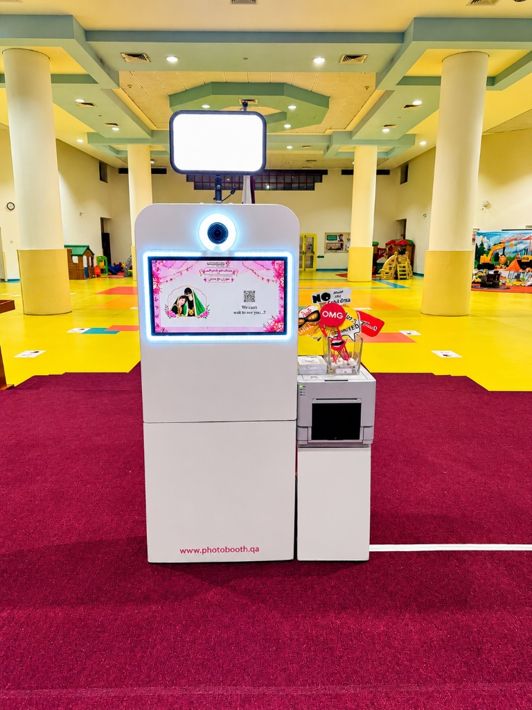 Grandmother-Themed Photobooth in Qatar by Photobooth Qatar